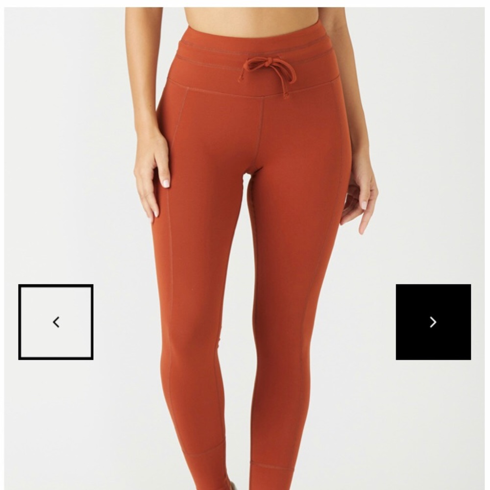 Glyder Vagabond Leggings Burnt Amber NWT